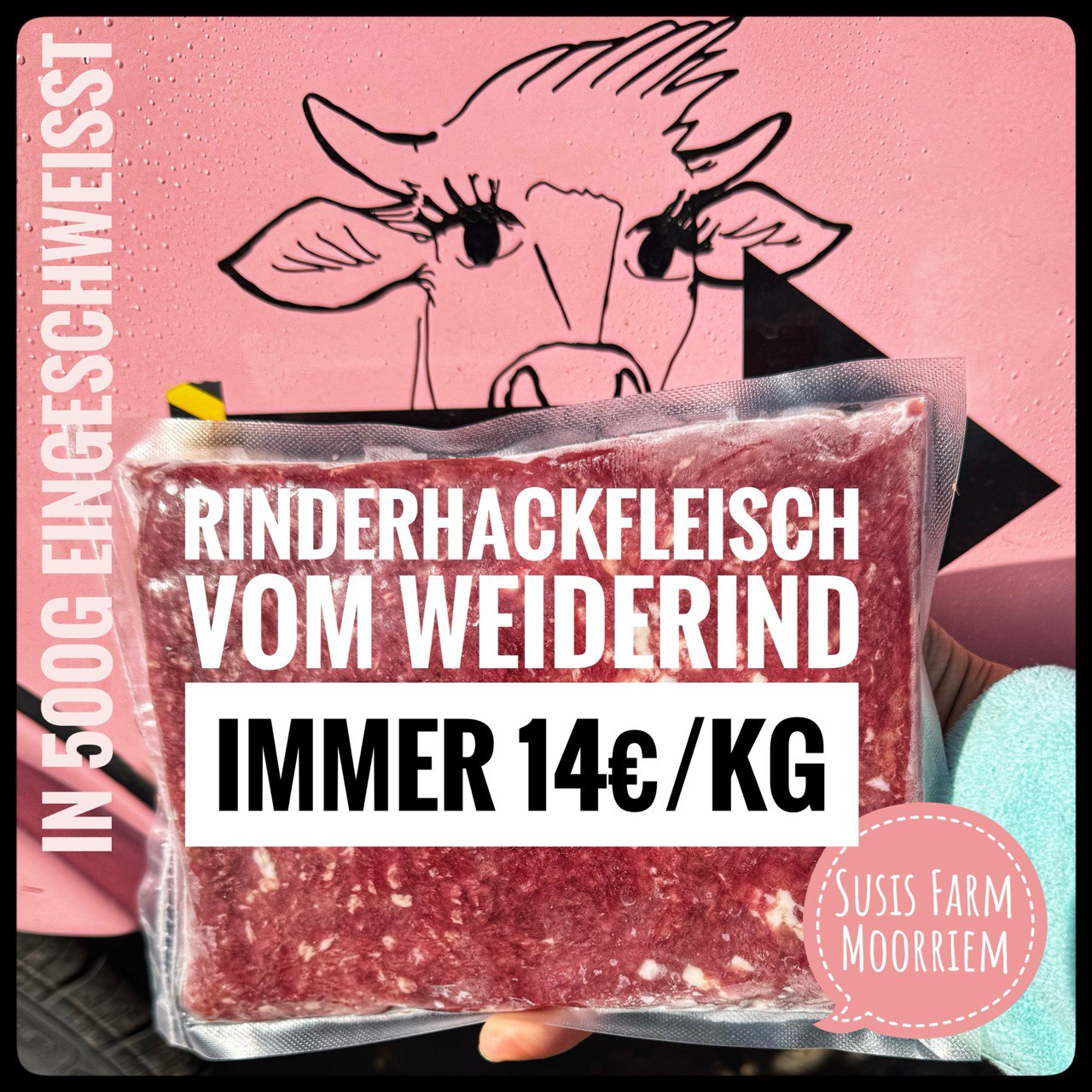 Hackfleisch vom Rind