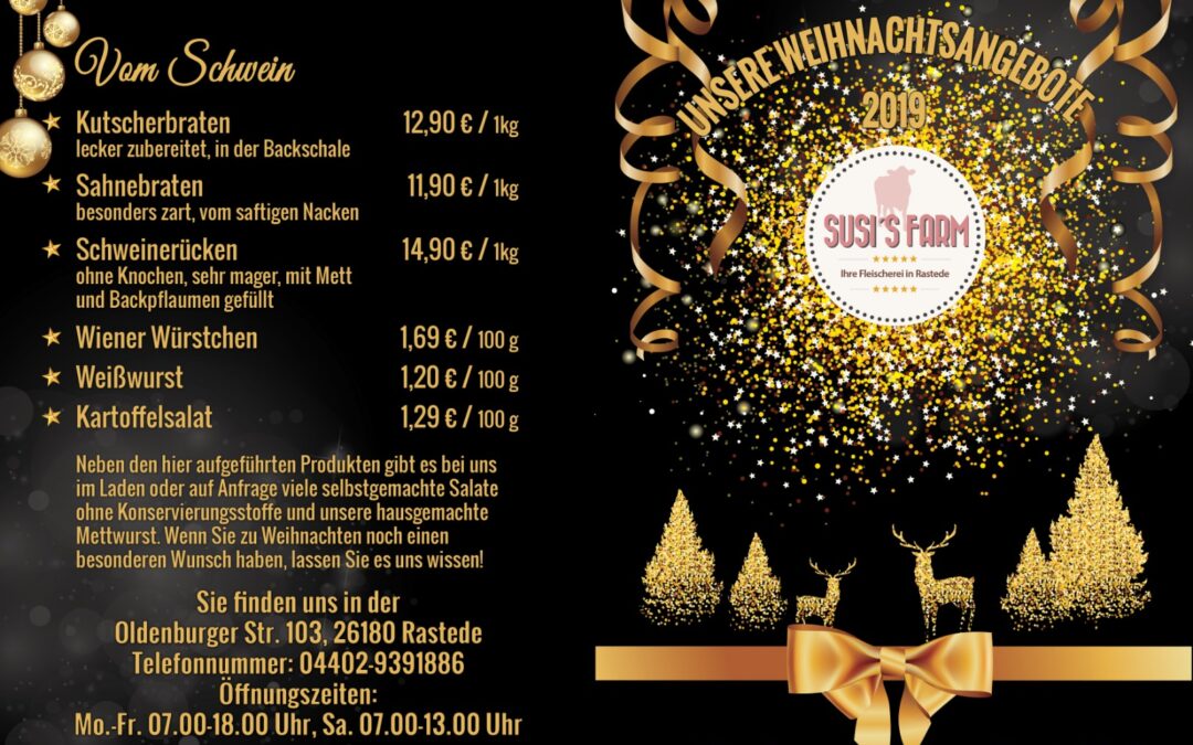 Weihnachtsangebote 2019