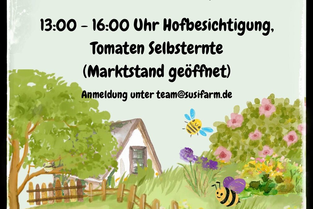 Bäume pflanzen in Elsfleth: Mach mit bei der Pflanzaktion auf Susis Farm am 18. Oktober 2026