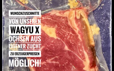 Wagyu-Kreuzungs-Ochsen vom Hof: Fleisch im Wunschzuschnitt bei Susi’s Farm